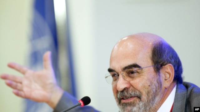 Jose Graziano da Silva, director-general of the UN's Food and Agriculture Organization (FAO) (2011 file photo). 