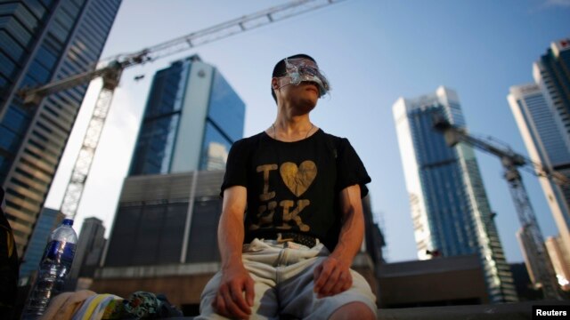 Chiến dịch 'Occupy Central' hay 'Chiếm Trung' đang là đề tài được nói tới nhiều nhất trên Twitter