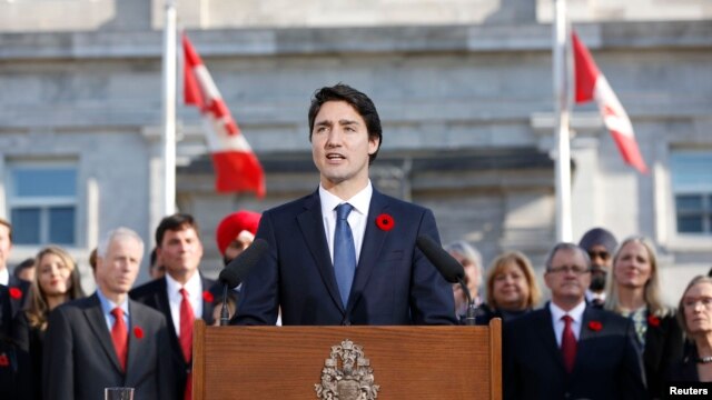 Tân thủ tướng Canada Justin Trudeau sẽ loan báo kế hoạch tái định cư 25.000 người tị nạn Syria vào ngày 24/11/2015.