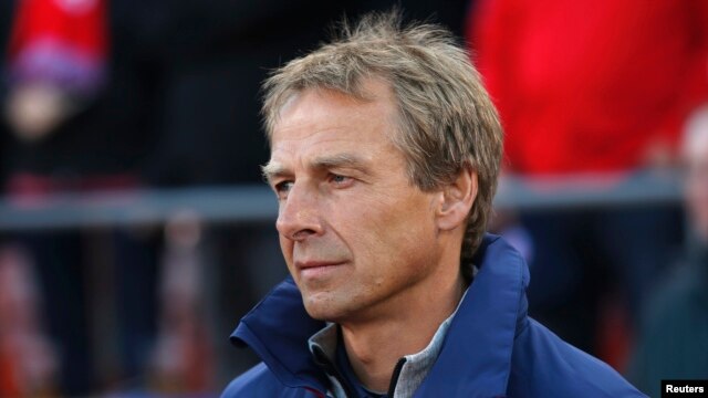 Huấn luyện viên trưởng đội tuyển bóng đá quốc gia Mỹ Jurgen Klinsmann. 