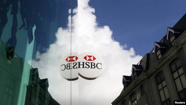 Sucursal del banco HSBC en St. Helier, Jersey. El banco británico pagará a Estados Unidos una suma de dinero récord en un acuerdo por un caso de lavado.