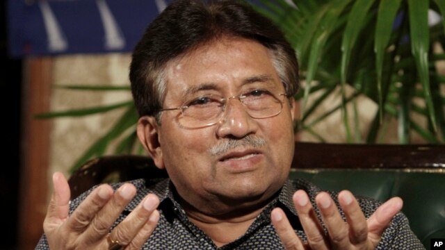 Cựu tổng thống Pakistan Pervez Musharraf