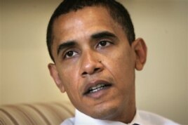 Ông Obama khi còn là Thượng nghị sĩ, trả lời phỏng vấn báo AP trong văn phòng tại Trụ sở Quốc hội Mỹ năm 2006