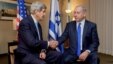 U.S. Secretary of State John Kerry shakes hands with Israeli Prime Minister Benjamin Netanyahu after they address the media before holding a bilateral meeting in Berlin, Germany, Oct. 22, 2015. 