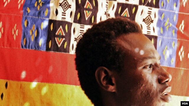 This young man from Timbuktu says his relatives remain in the region, refusing to leave for the groups currently occupying northern Mali, April 23, 2012. "They'll stay even if they must die," he said.  