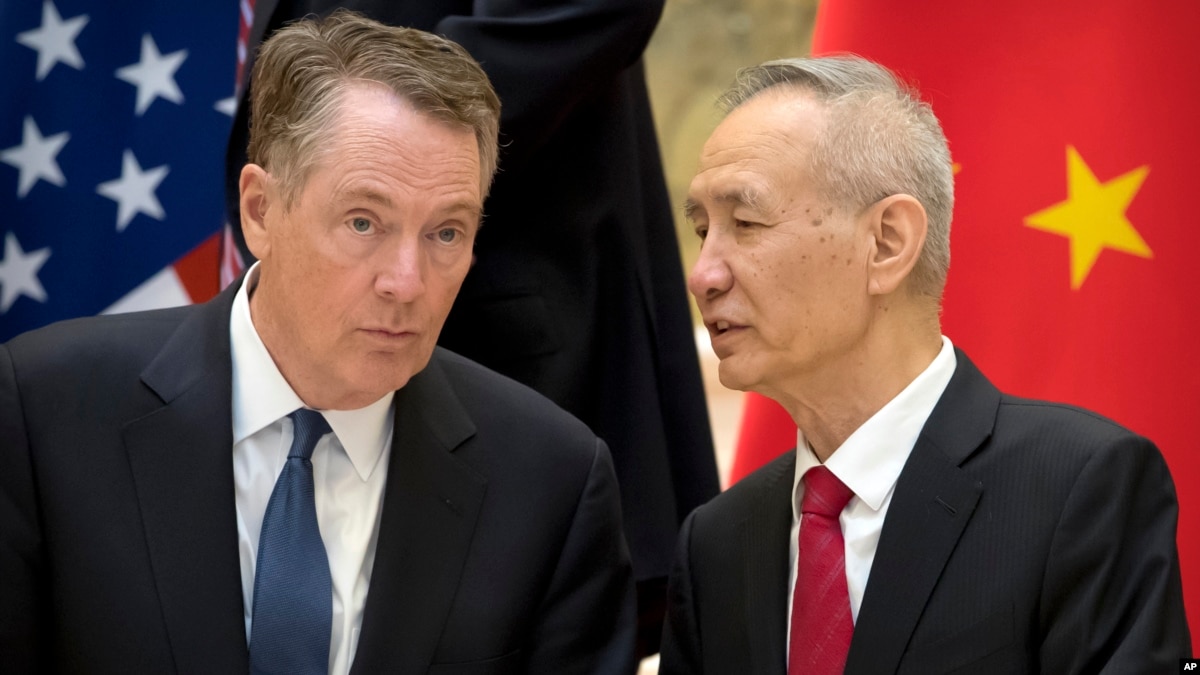 Funcionario de China viaja a Washington para negociaciones sobre comercio