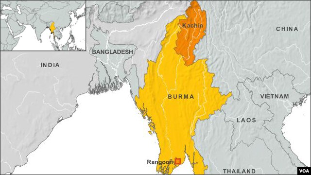 Kachin region of Burma