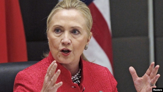 US Secretary of State Hillary Clinton