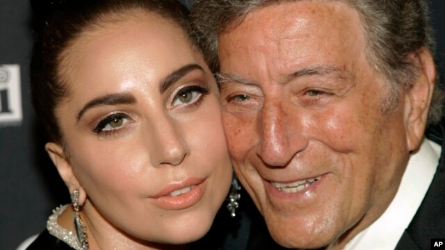 Tony Bennett and Lady Gaga in July.