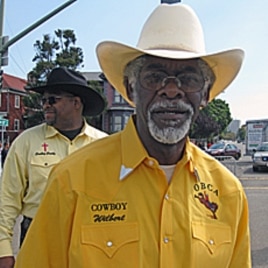 Wilbert McAlister, president of the Oakland Black Cowboy Association, says the term 'cowboy' was coined by plantation owners in the Old South before the Civil War.