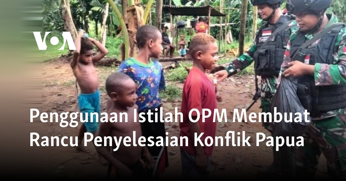 Penggunaan Istilah OPM Membuat Rancu Penyelesaian Konflik Papua