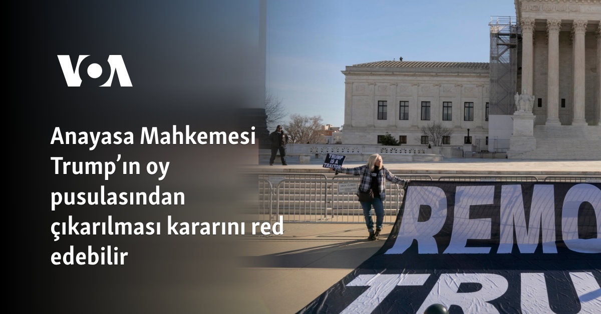 Anayasa Mahkemesi Trump N Oy Pusulas Ndan Kar Lmas Karar N