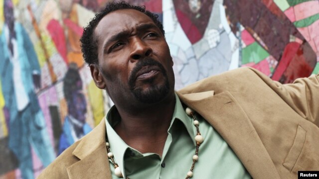 Rodney King poses for a portrait after a book signing of his book " The Riot Within: My Journey from Rebellion to Redemption " in New York April 24, 2012.
