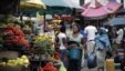 A food market in Lagos, Nigeria.