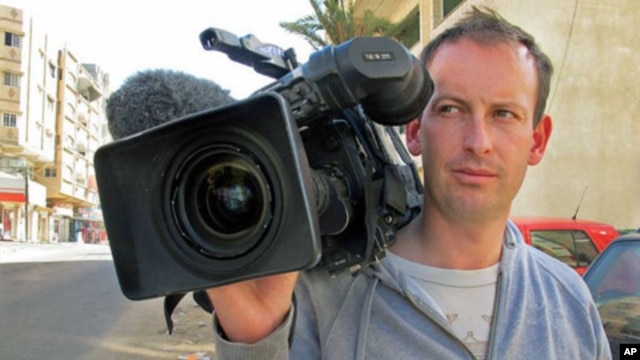 French journalist Gilles Jacquier, seen in this undated photo, was among several people killed in Syria's central city of Homs on January 11, 2012, becoming the first Western reporter to have died in 10 months of unrest in the country.