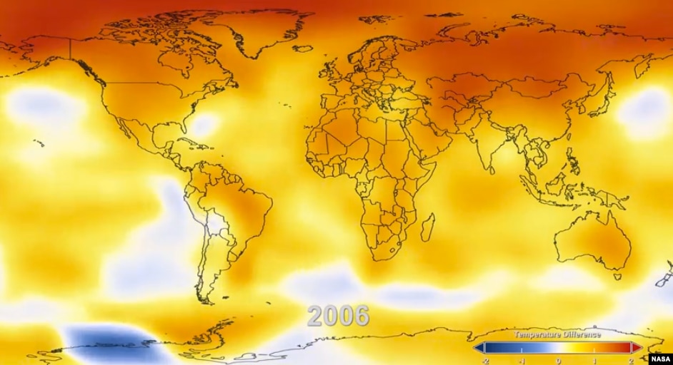 NASA Maps 130 Years of Climate Change