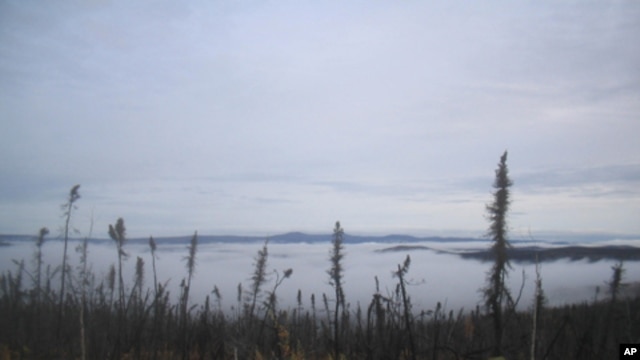 Billions of metric tons of climate changing emissions could escape from the Alaskan permafrost as temperatures melt the frozen soils.