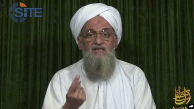 Thủ lãnh al-Qaida Ayman al-Zawahiri.