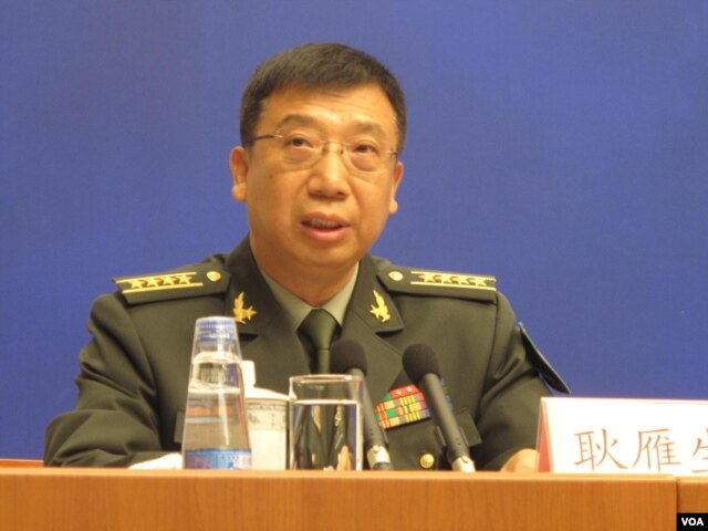 Phát ngôn viên của Bộ quốc phòng Trung Quốc Cảnh Nhạn Sinh.