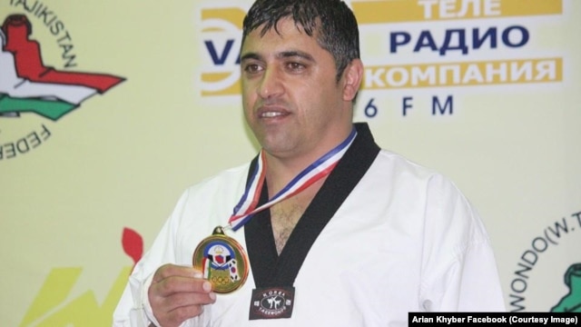 آرین خیبر برندۀ مدال طلا از رقابت های تاجکستان