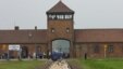 FILE - The entrance to the Aushwitz Birkenau former death camp is seen May 1, 2008. 