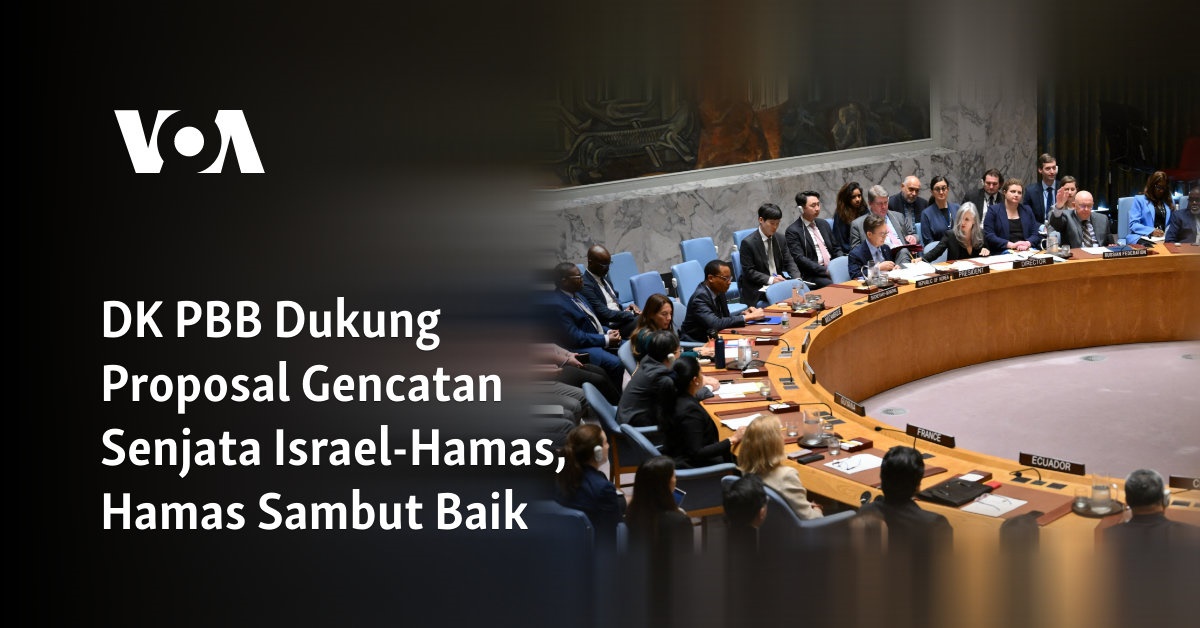 Dk Pbb Dukung Proposal Gencatan Senjata Israel Hamas Hamas Sambut Baik