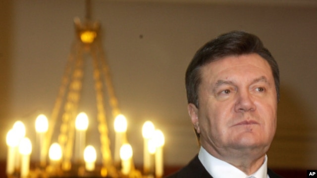 Ukraine's President Viktor Yanukovych, December 15, 2010 (file photo)
