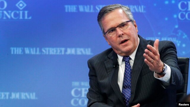 Ông Bush nói ông tin rằng cử tri đang tìm kiếm một ứng viên có ý tưởng lớn lao.