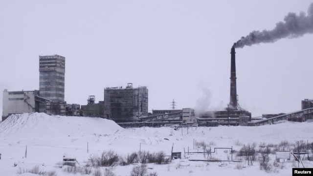A general view of the Vorkutinskaya mine in Russia's northern Komi region is seen in this undated file photo provided by Russia's Emergency Ministry.