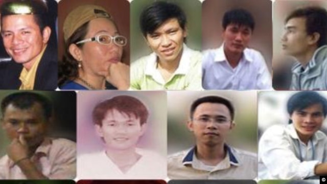 17 nhà hoạt động Công giáo trẻ có liên hệ với Dòng Chúa Cứu Thế bị bắt vì bị tố cáo vi phạm các điều luật như ‘hoạt động nhằm lật đổ chính quyền nhân dân’ và ‘tuyên truyền chống nhà nước’