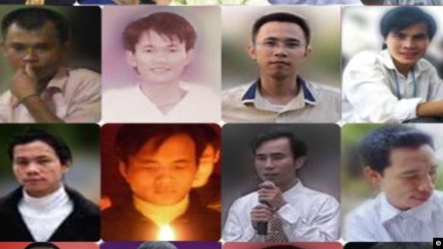 17 nhà hoạt động Công giáo trẻ có liên hệ với Dòng Chúa Cứu Thế bị bắt vì bị tố cáo vi phạm các điều luật như ‘hoạt động nhằm lật đổ chính quyền nhân dân’ và ‘tuyên truyền chống nhà nước’