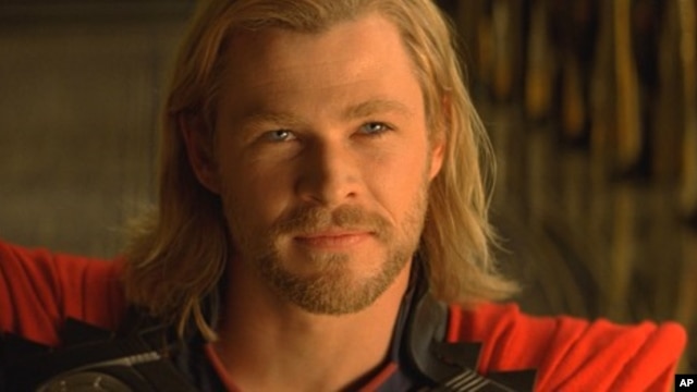 Thor (Chris Hemsworth) in THOR, from Paramount Pictures and Marvel Entertainment.