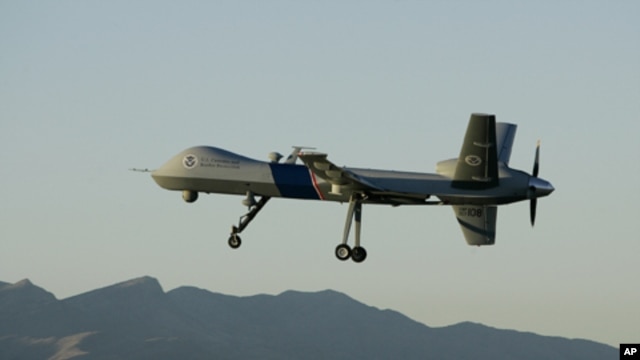File photo of an unmanned aerial aircraft.