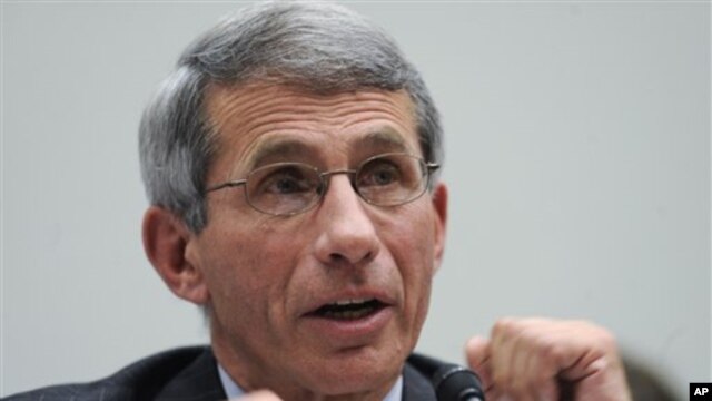 Menurut Anthony Fauci, Direktur Institut Alergi dan Penyakit Menular Nasional menjelaskan mengenai uji coba vaksin demam berdarah (foto: dok).