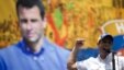 Henrique Capriles durante un mitin de campaña el pasado 15 de julio en Caracas.