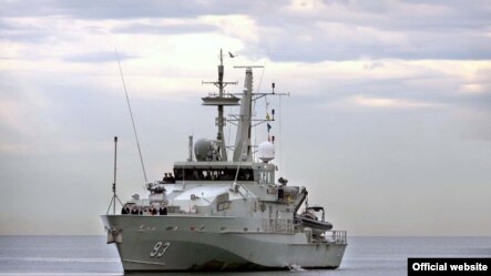 ၾသစေတးလ် ေတာ္၀င္ေရတပ္ စစ္သေဘၤာ HMAS Childers။ (Photo Credit to Royal Australian Navy Website)