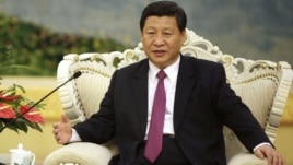 Chinese Vice President Xi Jinping meets with Egypt's President Mohammed Morsi, unseen, at the Great Hall of the People in Beijing Wednesday, Aug. 29, 2012.