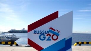 ကမာၻ႔အဓိက စီးပြားေရးနုိင္ငံေတြရဲ႕ G-20 ထိပ္သီးစည္းေဝးပြဲ၊ ရု႐ွႏိုင္ငံ။ (စက္တင္ဘာ ၄၊ ၂၀၁၃)