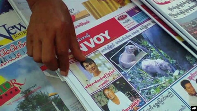 Just months ago it would have been unthinkable to have Burma's democracy leader Aung San Suu Kyi featured in local media, though she recently was featured by various publications as censorship authorities loosen up somewhat, in Rangoon, Burma, December 20