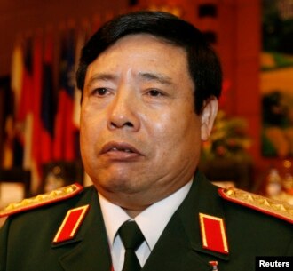 Bộ trưởng Quốc phòng Việt Nam, Đại tướng Phùng Quang Thanh.