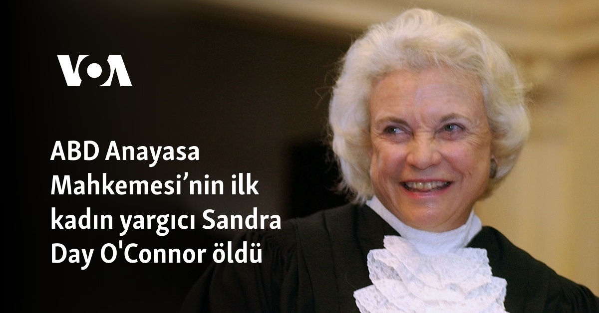 Abd Anayasa Mahkemesinin Ilk Kad N Yarg C Sandra Day O Connor Ld