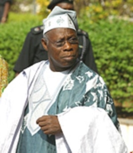 Former Nigerian President Olusegun Obassanjo
