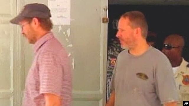 Two members of the missionary group being held in Haiti