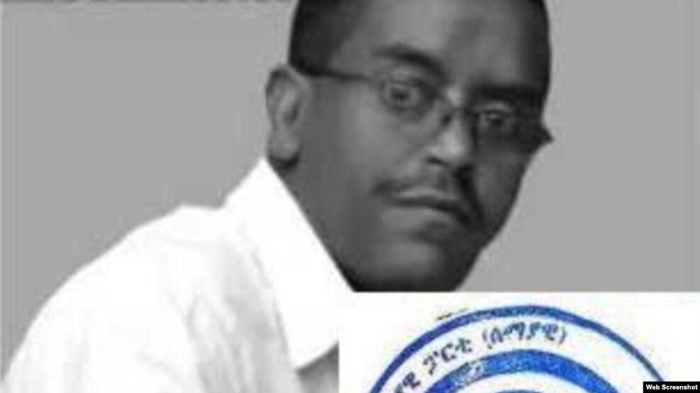 ፋይል- የሰማያዊ ፓርቲ ሊቀ-መንበር አቶ ይልቃል ጌትነት 