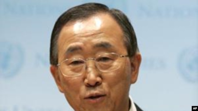 UN Secretary-General Ban Ki-moon (file photo)
