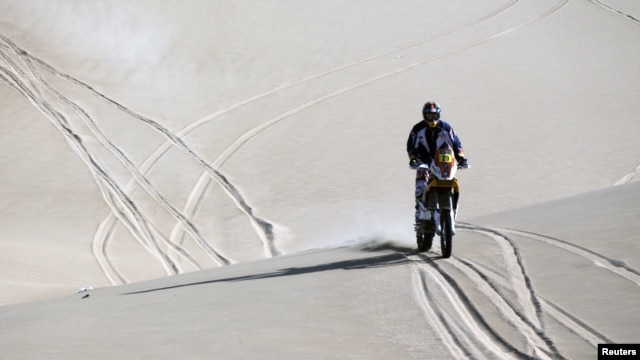 Caselli reemplazó en este Dakar al lesionado Marc Coma en KTM. 