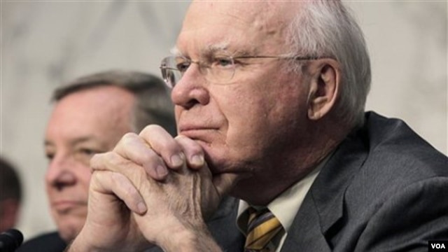 El senador Patrick Leahy es uno de los promotores del proyecto de ley.