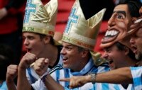 Argentine fans.