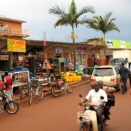 Once ravaged by war, Gulu in northern Uganda is now a bustling commercial town, April 20, 2012.