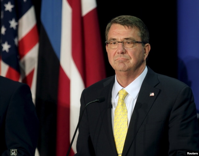 FILE - U.S. Secretary of Defense Ash Carter